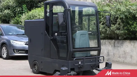 Kuer 2100mm Width Industrial Floor Cleaning Road Sweeper Used for Outdoors